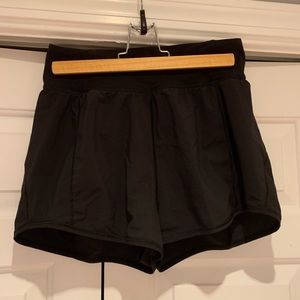 Lululemon high waisted black shorts